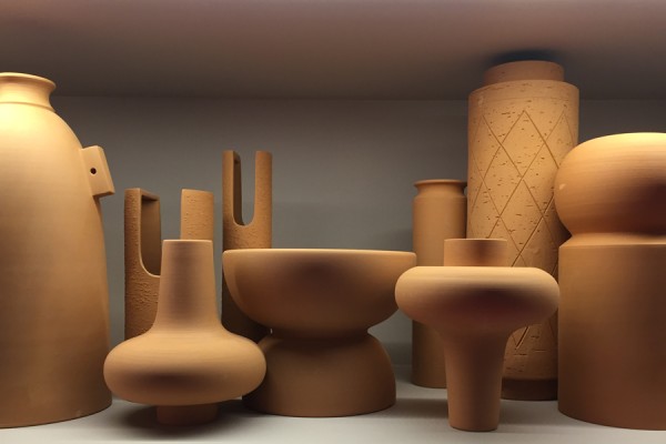 Brown as in earthenware