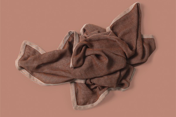 Blanket in brown