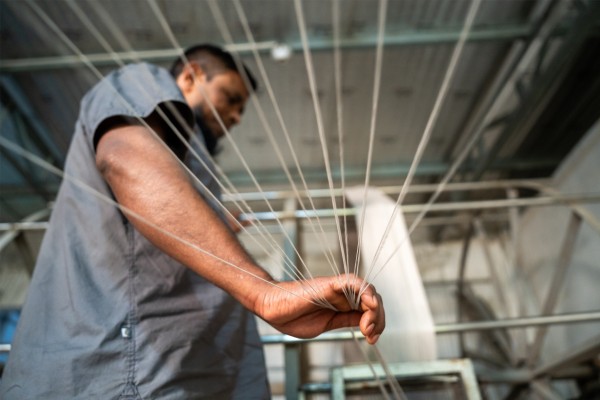 Het spinnen van garen