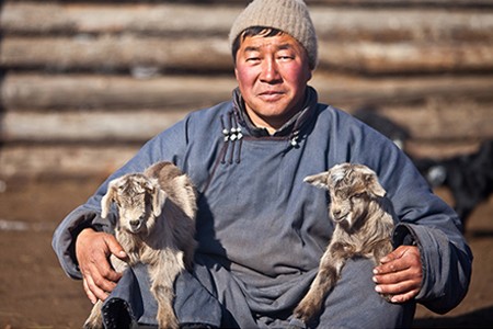 Nomadic herder