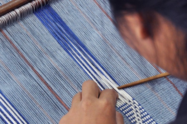Handmade textiles from Laos