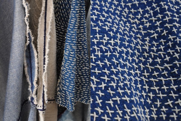 Hand-embroidered textiles