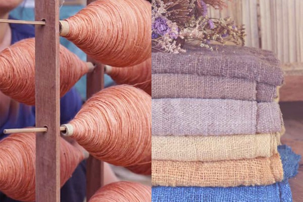 Hand-spun cotton