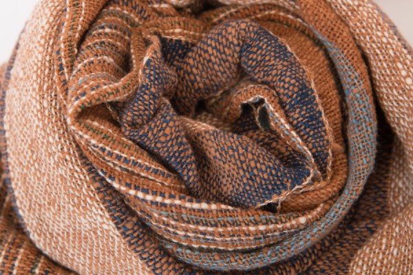 Stripes in natural dyes