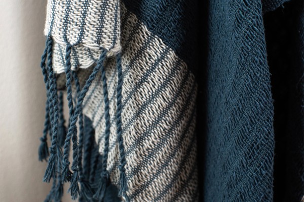 Textured throw