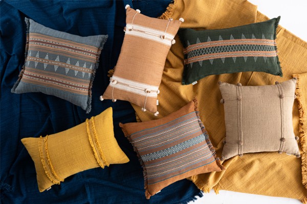 Textiles made by various ethnic groups
