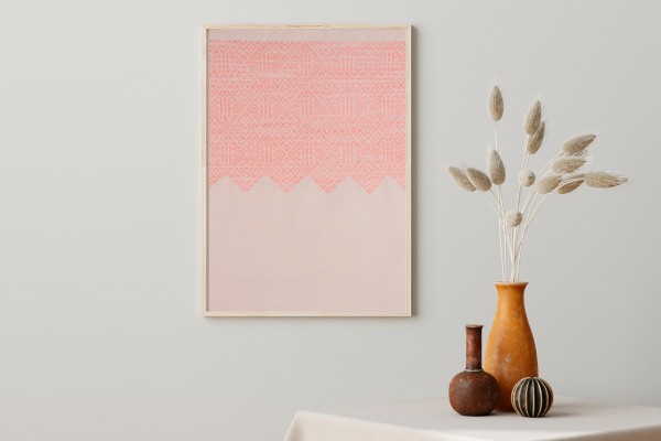 Framed! Handwoven panel