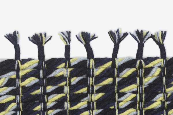 Twisted bundles of yarn