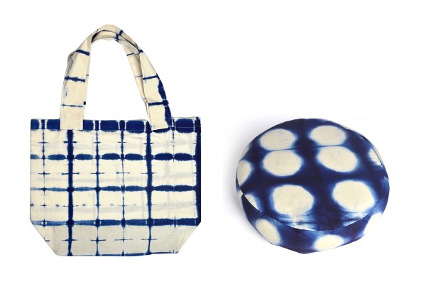 Handdyed shibori