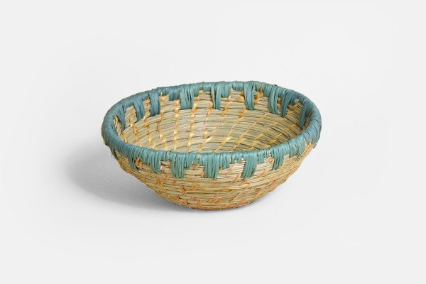 Natural fiber baskets